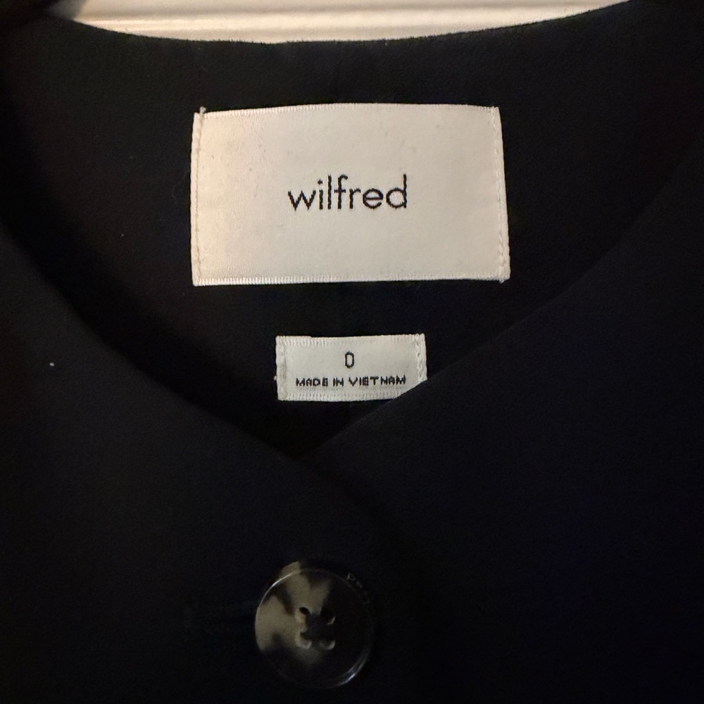 Wilfred Black Vest - Picture 2 of 2